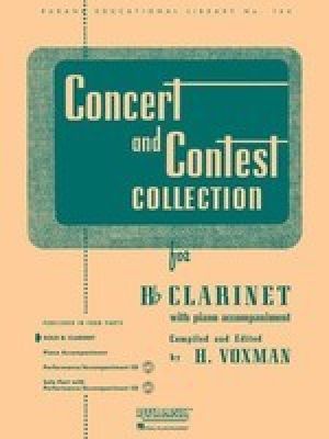 Concert And Contest Pno Acc Clarinet