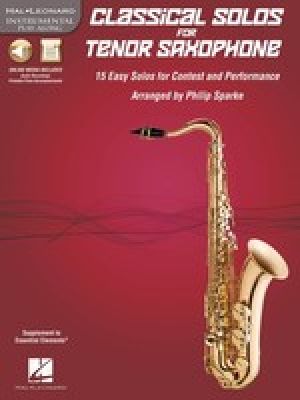 Classical Solos For Tenor Saxophone Bk/cdrom