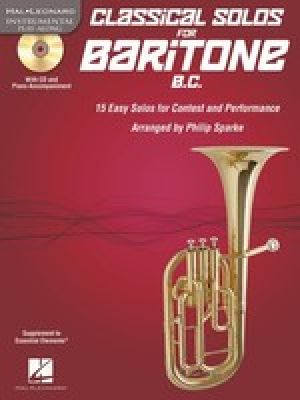Classical Solos For Baritone Bc Bk/cdrom