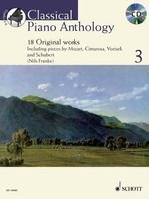 Classical Piano Anthology V3 Bk/cd