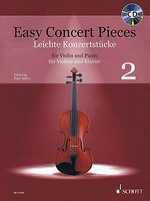 Easy Concert Pieces Violin And Piano V2 Bk/cd