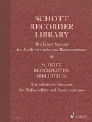 Schott Recorder Library Treble & Basso Continuo