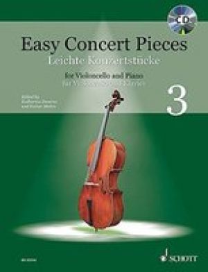 Easy Concert Pieces Book 3 Cello/Piano