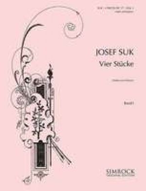 Suk - 4 Pieces Op 17 Vol 1 (nos 1-2) Violin/piano