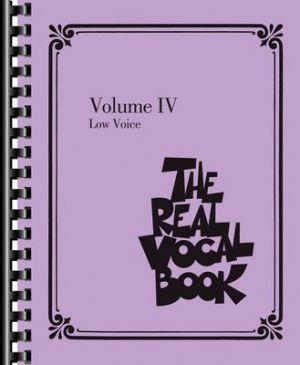 Real Vocal Book Vol 4 Low Voice