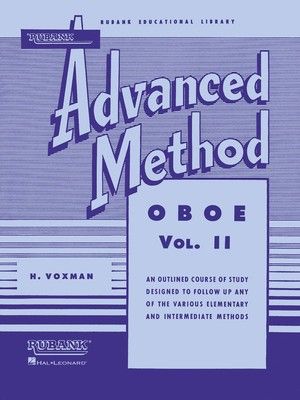 Rubank Advanced Method Oboe Bk 2