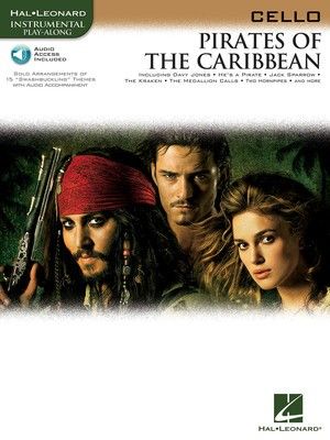 Pirates Of The Caribbean Bk/cd Cello