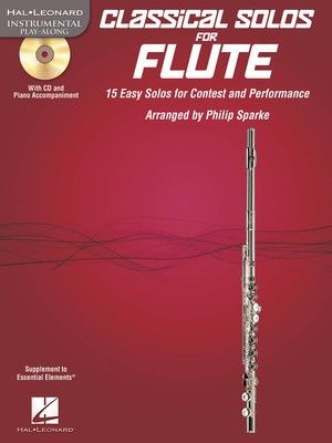 Classical Solos For Flute Bk/cdrom