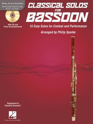 Classical Solos For Bassoon Bk/cdrom
