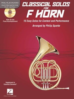 Classical Solos For French Horn Bk/cdrom