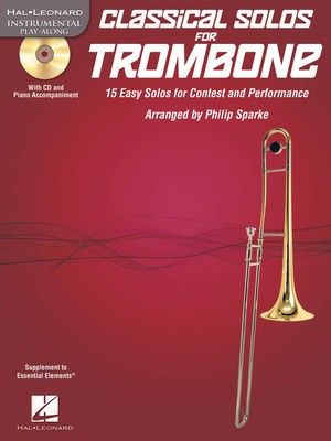 Classical Solos For Trombone Bk/cdrom