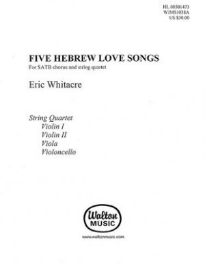 Five Hebrew Love Songs String Quartet Ipak