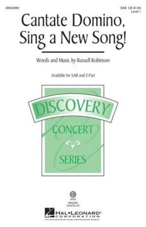 CANTATE DOMINO SING A NEW SONG VTX CD