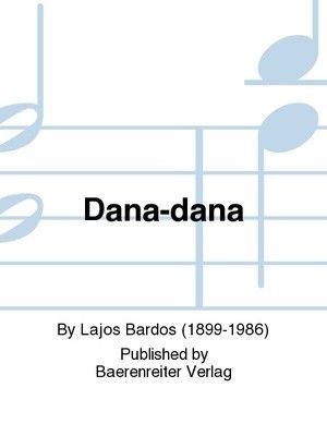 Dana Dana SSA Choir Score
