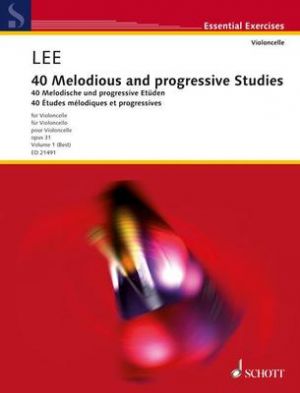 40 Melodious & Progressive Studies for Cello, Op 31 Vol 1