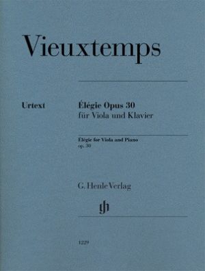 Élégie Op 30 for Violin, Piano