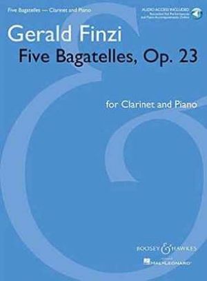 Five Bagatelles Clarinet And Piano Op 23