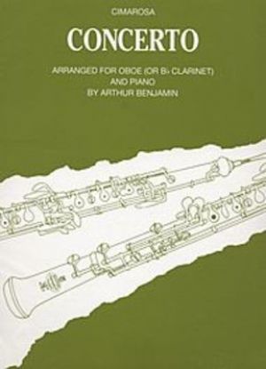 Concerto Ob/pno Or B Flat Clarinet