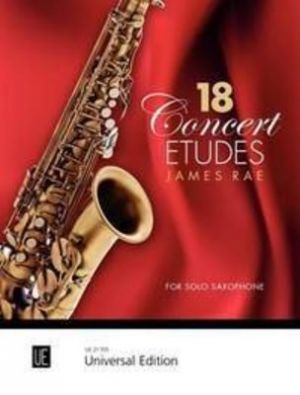 18 Concert Etudes For Sax