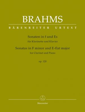 2 Sonatas Op 120 F minor Eb major Clarinet