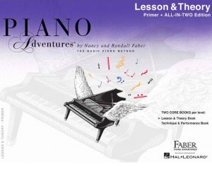 Piano Adventures All In Two Primer Level - Lesson & Theory Book 