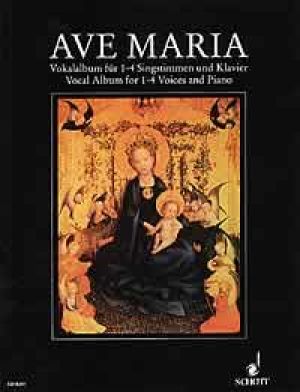 Ave Maria-vocal Alb.1-4 Vce/p