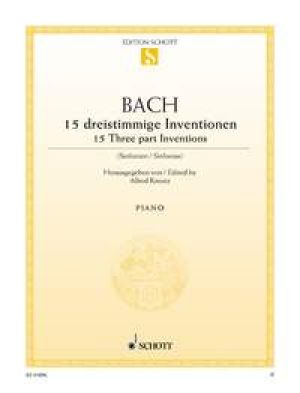 15 Three-Part Inventions BWV 787-801