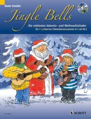 Jingle Bells 1-3 Gtrs+cd