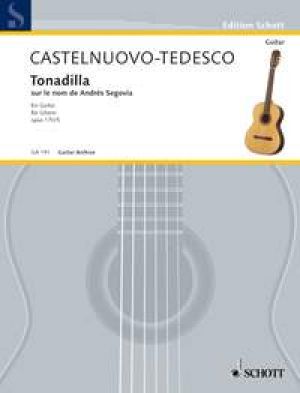 Tonadilla auf den Namen von Andrés Segovia op. 170/5