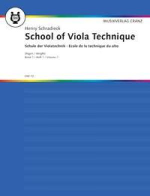 School of Viola Technique Band 1