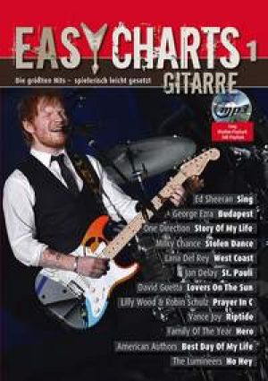 Easy Charts 1 Bk/cd Guitar