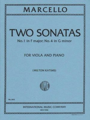 Sonatas F minor G minor Viola, Piano