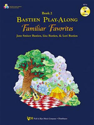 Bastien Play-Along Familiar Favorites, Book 2 (Bk&Cd)