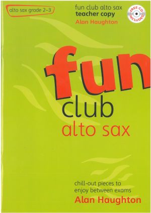 Fun Club Alto Saxophone Gr 2-3 Teacher Book & CD