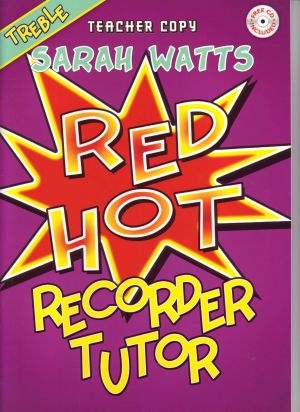 Red Hot Tre/recorder Tch Book /CD