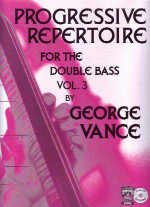 Progressive Repertoire for the Double Bass - Bk3 & CD