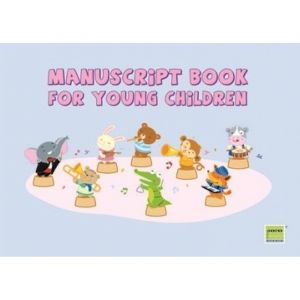 Poco Manuscript Book for Young Children Blue