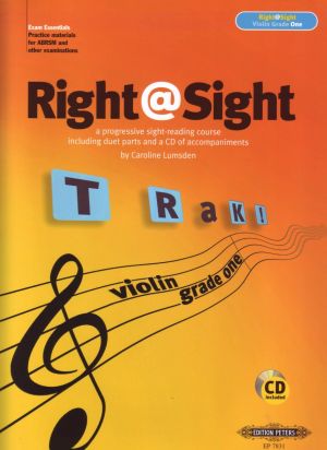 Right @ Sight Violin Grade 1 Bk & CD