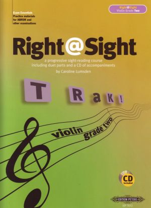 Right @ Sight Violin Grade 2 Bk & CD