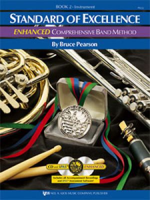 Standard of Excellence (SOE) ENHANCED Book 2 - Drums & Mallet Percussion