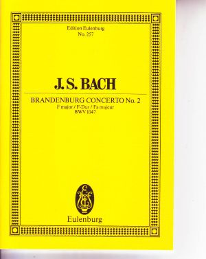 Brandenburg Concerto No. 2 F major BWV 1047