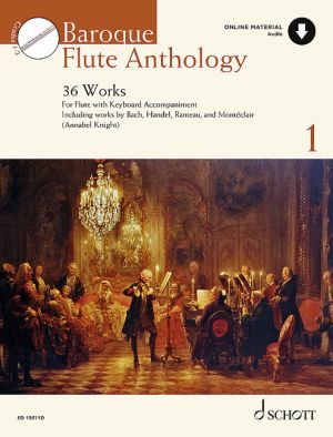 Baroque Flute Anthology V1 Bk/OLA