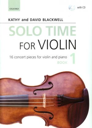 Solo Time Violin Bk 1 Bk & CD