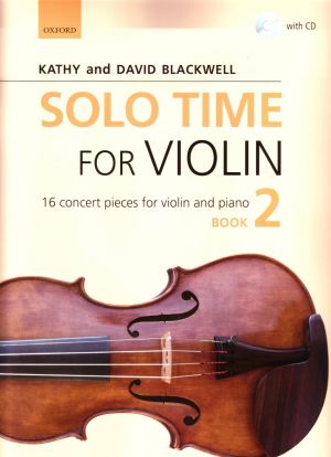 Solo Time Violin Bk 2 Bk & CD