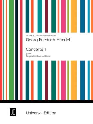 Oboe Concerto No 1 In G Ob/pn