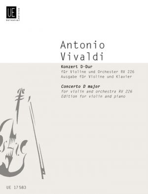 Concerto For Vln/ D Maj Rv226