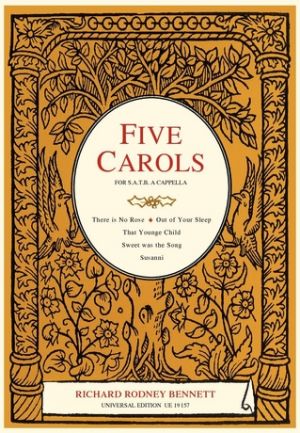 5 Carols (vocal score)