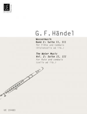 Water Music Suite Vol 2 Suite Ii Iii Flute & Piano