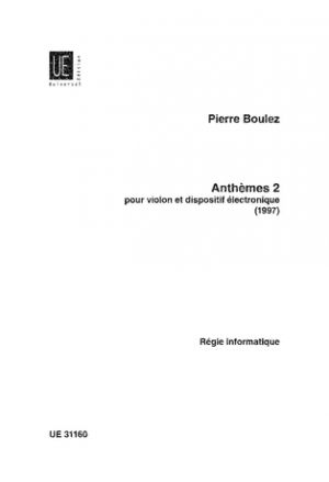 Anthemes 2 Score/Pianorts