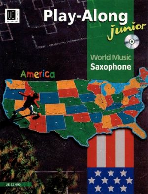 World Music Jun America Sax+cd